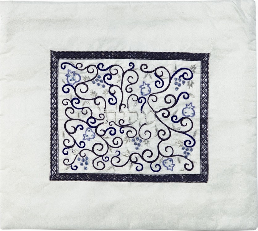 Emanuel Embroidered Tallit Bag -  Maroon