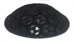 Soccer Embossed Kippah