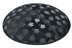 Leaves Embossed Kippah