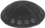 Star of David Border Embossed Kippah