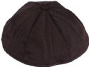 Brown Moir Kippah