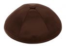 Brown Deluxe Satin Kippah