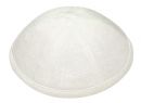 Off White Linen Kippah