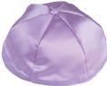 Lavender Satin Kippah