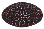 Multicolor Foil Puzzle Embossed Kippah