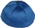 Royal Blue Satin Kippah