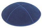 Dark Royal Suede Kippah