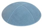 Light Blue Suede Kippah