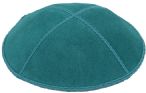 Teal Suede Kippah