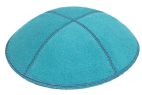 Turquoise Suede Kippah