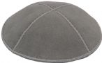 Medium Grey Suede Kippah