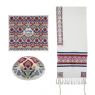 Yair Emanuel Embroidered Tallit- Antique Multicolor