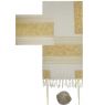 Yair Emanuel Hand Embroidered Matriarchs in Gold Tallit Set