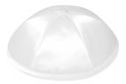 White Deluxe Satin Kippah