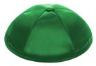 Kelly Green Deluxe Satin Kippah