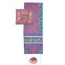 Yair Emanuel Embroidered Raw Silk Tallit Set in Jerusalem Purple