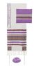 Yair Emanuel Multi-fabric Tallit - Purple