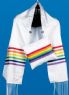 The Rainbow Tallit Set by Zion Talis