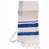 Traditional Wool Tallit with Decorative Ribbon Style # BLG