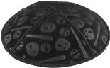 Baseball Embossed Kippah