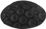 Basketball Embossed Kippah