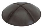 Black Leather Kippah