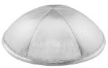 Silver Lame Deluxe Satin Kippah