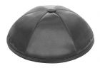 Dark Grey Deluxe Satin Kippah