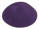 Purple Linen Kippah