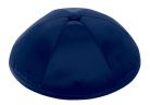 Navy Deluxe Satin Kippah