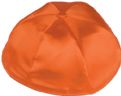 Orange Satin Kippah