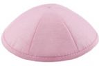 Pink Raw Silk Kippah