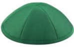 Green Raw Silk Kippah