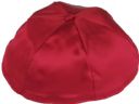 Red Satin Kippah