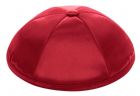 Red Deluxe Satin Kippah