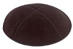 Black Suede Kippah