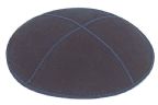 Navy Suede Kippah