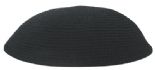 Black Knit Kippot