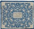 Emanuel Tallit Bag Full Embroidery Blue/White