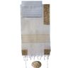 Yair Emanuel Hand Embroidered Matriarchs in Gold Tallit Set