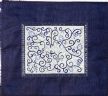 Emanuel Embroidered Tallit Bag -  White on Blue