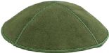 Lt. Green Suede Kippah