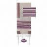 Yair Emanuel Hand Woven Tallit in Purple