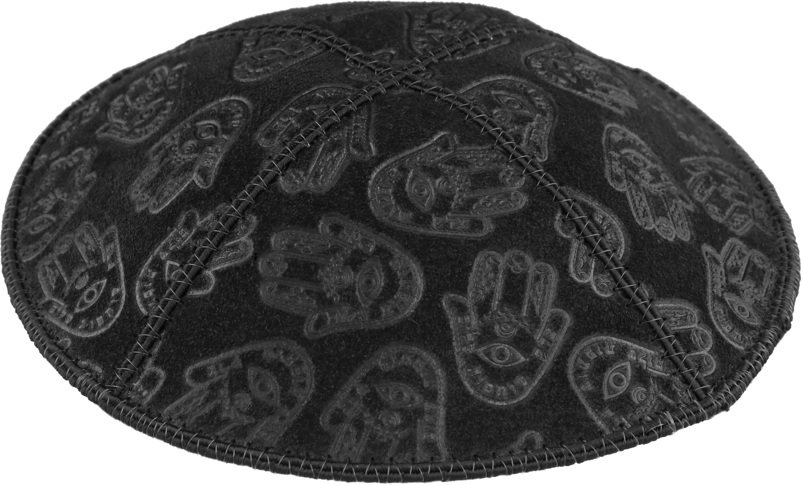 Hamsa Embossed Kippah