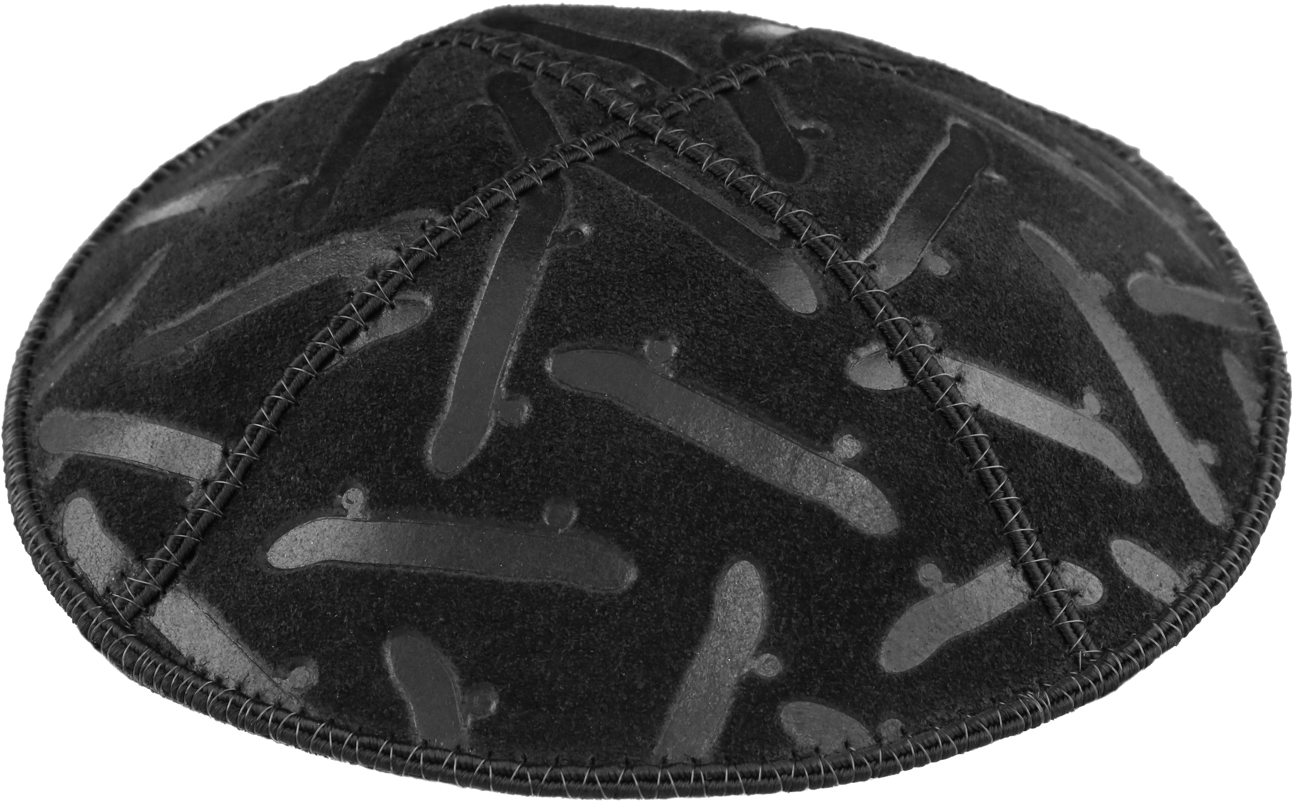 Skateboards Embossed Kippah