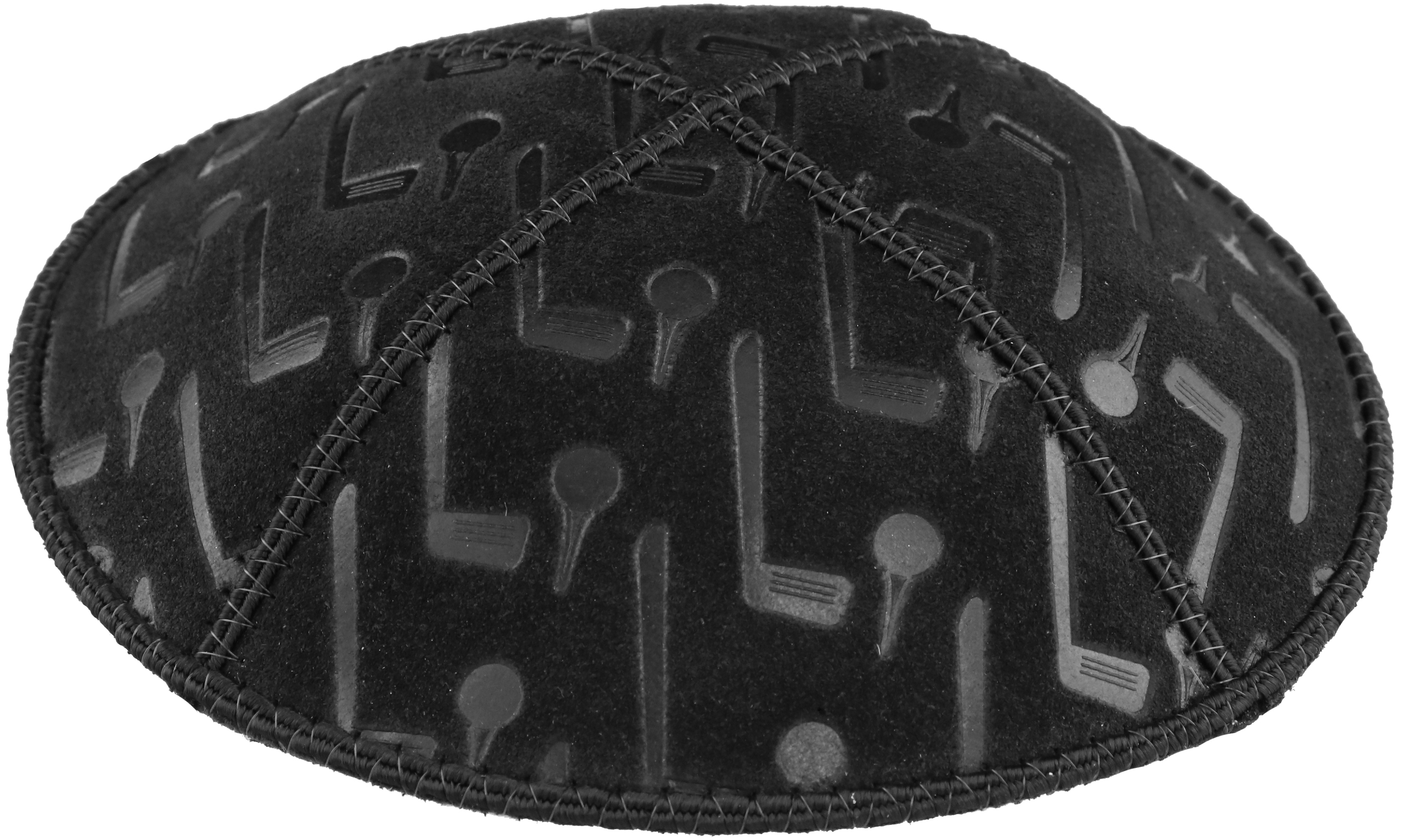 Golf Embossed Kippah