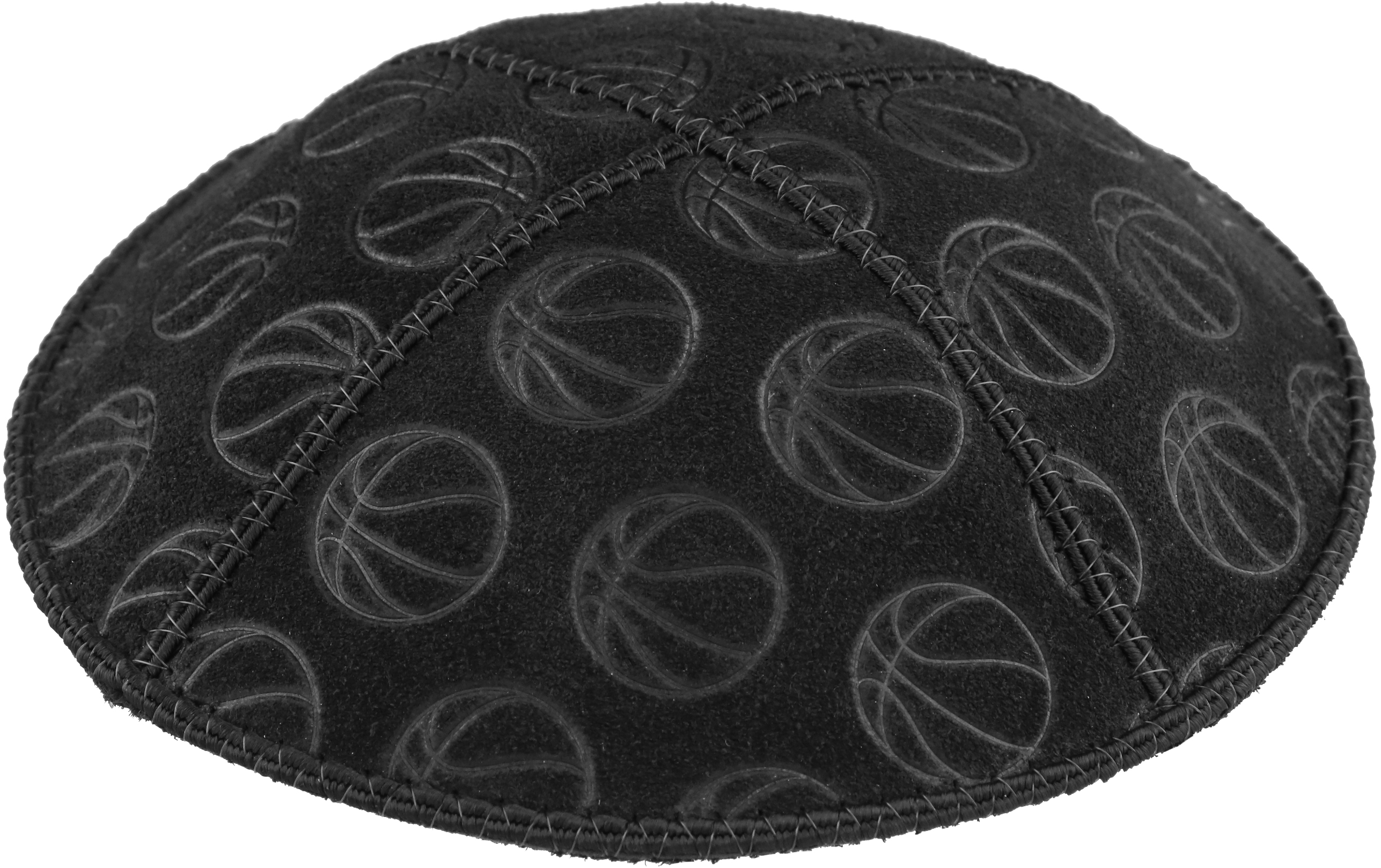 Basketball Embossed Kippah