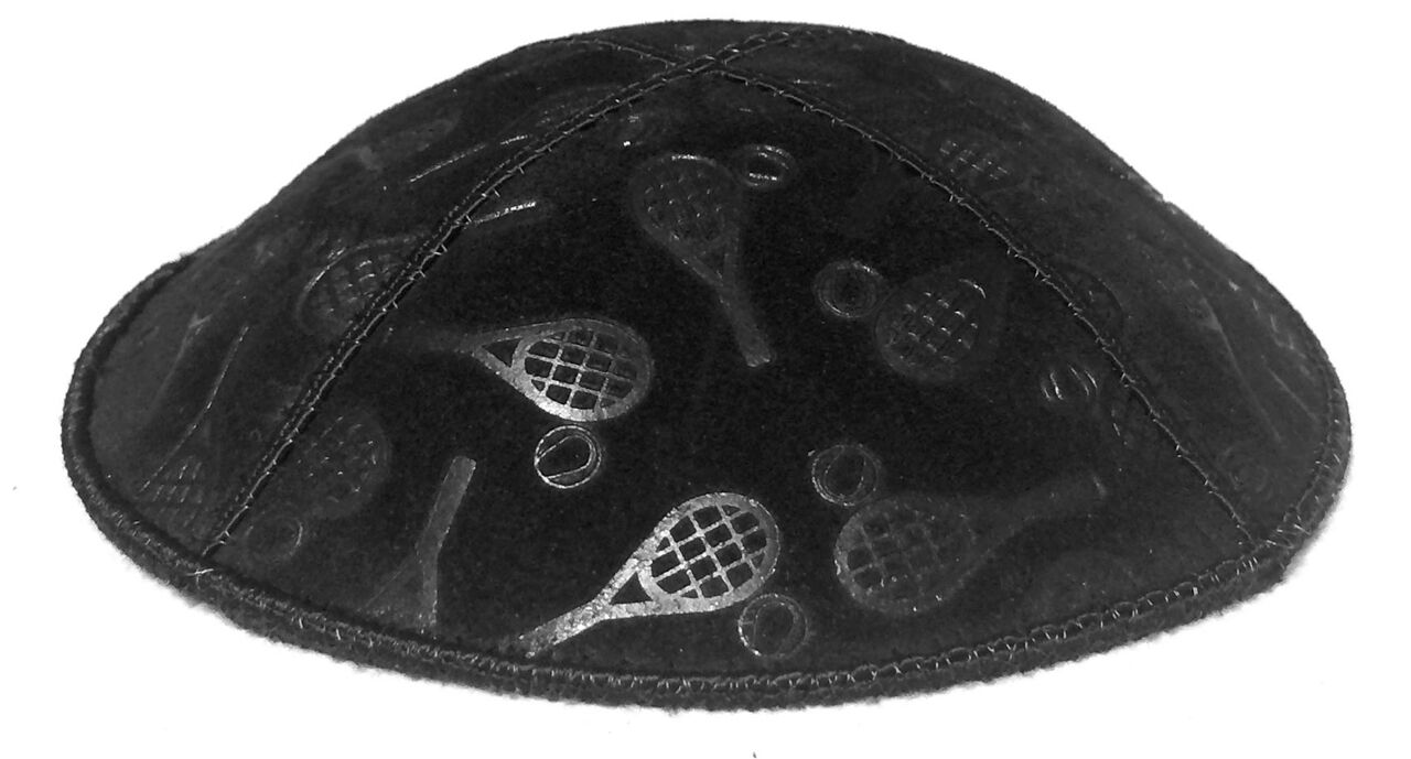 Tennis Embossed Kippah