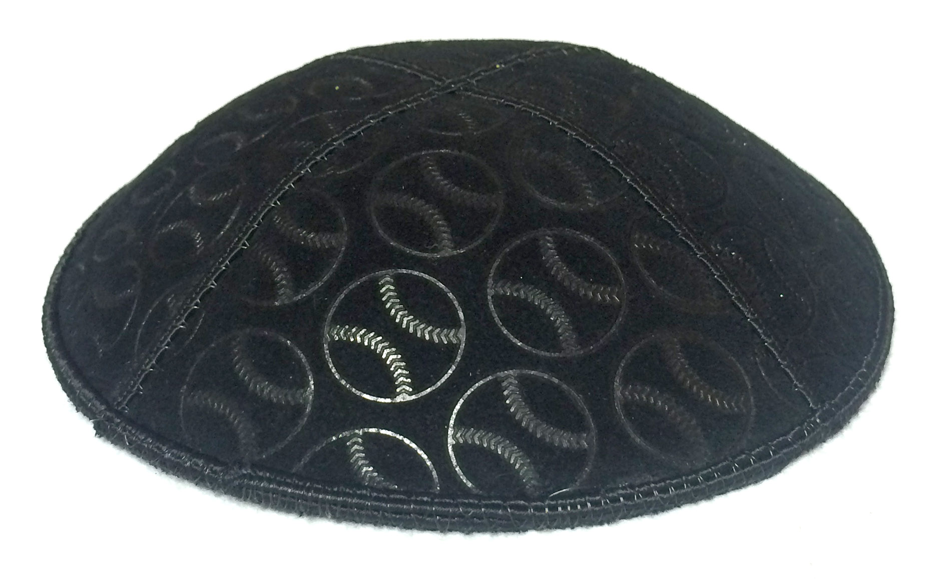 Baseball Embossed Kippah