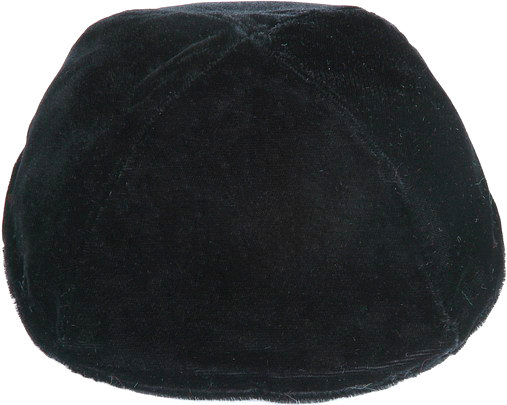 Black Velvet Kippah